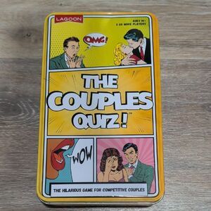 NEW The Couples Quiz Game - Yellow